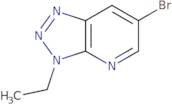 6-Bromo-3-ethyl-3H-[1,2,3]triazolo[4,5-b]pyridine