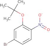 4-Bromo-2-t-butoxy-1-nitrobenzene