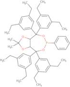 (3aR,8aR)-(-)-4,4,8,8-Tetrakis(3,5-diethylphenyl) tetrahydro-2,2-dimethyl-6-phenyl-1,3-dioxolo [4,5-E]dioxaphosphepin