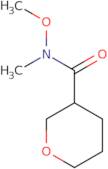 N-Methoxy-N-methyloxane-3-carboxamide