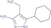 5-Cyclohexyl-4-ethyl-1H-pyrazol-3-amine