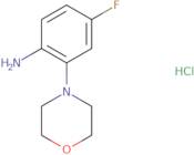 4-Fluoro-2-(morpholin-4-yl)aniline hydrochloride