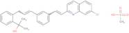 Des[3-[[(1-carboxymethyl)cyclopropyl]methyl]thio]-2-propenyl montelukast mesylate