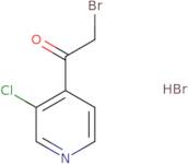 2-Bromo-1-(3-chloropyridin-4-yl)ethan-1-one hydrobromide