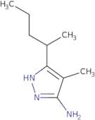 4-Methyl-5-pentan-2-yl-1H-pyrazol-3-amine