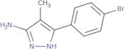 5-(4-Bromophenyl)-4-methyl-1H-pyrazol-3-amine