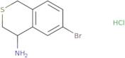 6-Bromoisothiochroman-4-amine hydrochloride