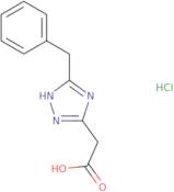 (5-Benzyl-4H-[1,2,4]triazol-3-yl)-acetic acid hydrochloride