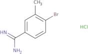 4-Bromo-3-methylbenzene-1-carboximidamide hydrochloride