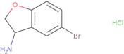 5-Bromo-2,3-dihydro-benzofuran-3-ylamine hydrochloride