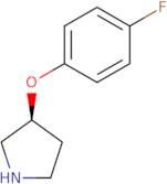 (S)-3-(4-Fluorophenoxy)pyrrolidine ee