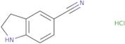 2,3-Dihydro-1H-indole-5-carbonitrile hydrochloride