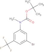 (3-Bromo-5-trifluoromethyl-phenyl)-methyl-carbamic acid tert-butyl ester