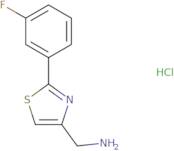 c-[2-(3-Fluoro-phenyl)-thiazol-4-yl]-methylamine Hydrochloride