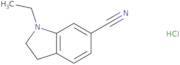 1-Ethyl-2,3-dihydroindole-6-carbonitrile Hydrochloride