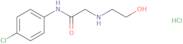 N-(4-Chloro-phenyl)-2-(2-hydroxy-ethylamino)-acetamide hydrochloride