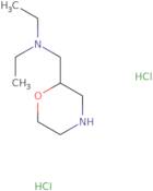 N-Ethyl-N-(morpholin-2-ylmethyl)ethanamine dihydrochloride