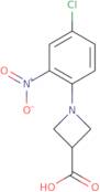 1-(4-Chloro-2-nitrophenyl)-3-carboxyazetidine