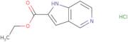 1H-Pyrrolo[3,2-c]pyridine-2-carboxylic acid ethyl ester hydrochloride