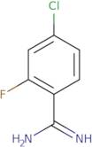 4-Chloro-2-fluoro-benzamidine