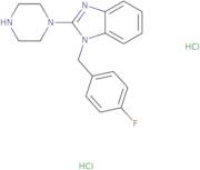 1-(4-Fluoro-benzyl)-2-piperazin-1-yl-1H-benzoimidazole dihydrochloride