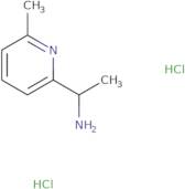 1-(6-Methylpyridin-2-yl)ethan-1-amine dihydrochloride