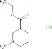 1-Amino-piperidine-3-carboxylic acid ethyl ester hydrochloride