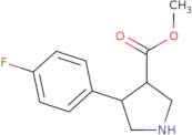 Methyl (3S,4R)-4-(4-fluorophenyl)pyrrolidine-3-carboxylate