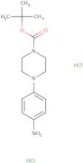 tert-Butyl 4-(4-aminophenyl)piperazine-1-carboxylate dihydrochloride