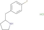 2-[(4-Fluorophenyl)methyl]pyrrolidine hydrochloride
