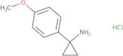 1-(4-Methoxyphenyl)cyclopropylamine hydrochloride