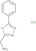 (5-Phenyl-1,3,4-oxadiazol-2-yl)methanamine hydrochloride
