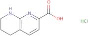 5,6,7,8-Tetrahydro-[1,8]naphthyridine-2-carboxylic acid hydrochloride