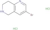 3-Bromo-5,6,7,8-tetrahydro-[1,6]naphthyridine dihydrochloride