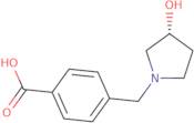 (R)-4-(3-Hydroxy-pyrrolidin-1-ylmethyl)-benzoic acid ee