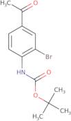 tert-Butyl N-(4-acetyl-2-bromophenyl)carbamate