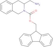 (9H-Fluoren-9-yl)methyl 3-(aminomethyl)-1,2,3,4-tetrahydroisoquinoline-2-carboxylate