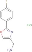 4-aminomethyl-2-(4-fluorophenyl)oxazole hcl