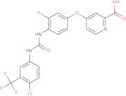 4-(4-(3-(4-Chloro-3-(trifluoromethyl)phenyl)ureido)-3-fluorophenoxy)picolinic acid