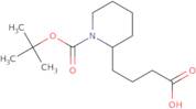 4-(1-[(tert-Butoxy)carbonyl]piperidin-2-yl)butanoic acid