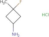 Trans-3-fluoro-3-methylcyclobutan-1-amine hydrochloride