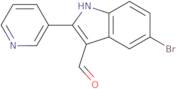 5-Bromo-2-(pyridin-3-yl)-1H-indole-3-carbaldehyde