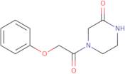 4-(2-Phenoxyacetyl)piperazin-2-one