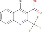 4-Bromo-2-(trifluoromethyl)quinoline-3-carboxylic acid