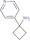 1-(Pyridin-4-yl)cyclobutan-1-amine