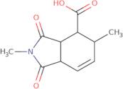 2,5-Dimethyl-1,3-dioxo-2,3,3a,4,5,7a-hexahydro-1H-isoindole-4-carboxylic acid