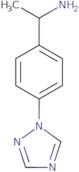 (1S)-1-[4-(1H-1,2,4-Triazol-1-yl)phenyl]ethan-1-amine