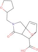 1-Oxo-2-(tetrahydrofuran-2-ylmethyl)-1,2,3,6,7,7a-hexahydro-3a,6-epoxyisoindole-7-carboxylic acid