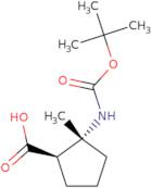 cis-2-tert-Butoxycarbonylamino-2-methyl-cyclopentanecarboxylic acid