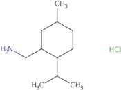 [5-Methyl-2-(propan-2-yl)cyclohexyl]methanamine hydrochloride